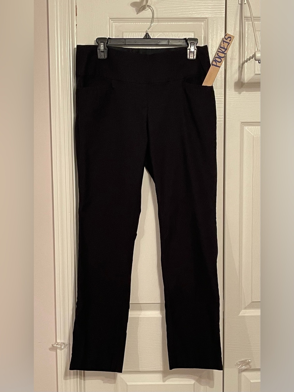 Apt. 9 Women's Black Straight-Leg Dress Trousers